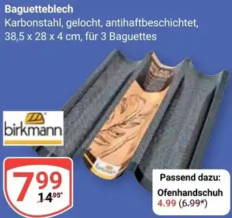 Globus birkmann Baguetteblech Angebot
