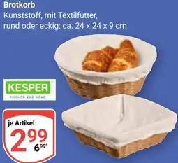 Globus KESPER Brotkorb Angebot