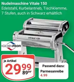 Globus KÜCHENPROFI Nudelmaschine Vitale 150 Angebot