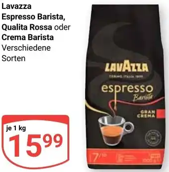 Globus Lavazza Espresso Barista, Qualita Rossa oder Crema Barista Angebot