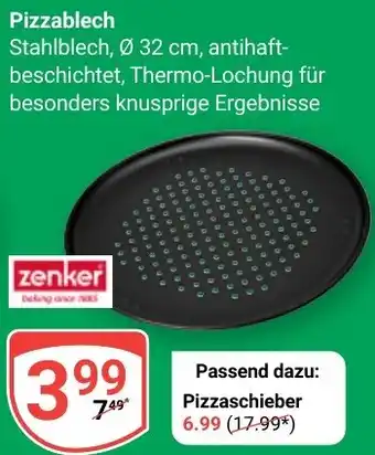 Globus Zenker Pizzablech Angebot