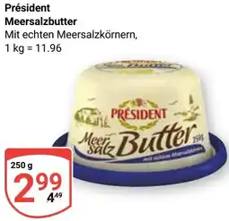 Globus Président Meersalzbutter Angebot