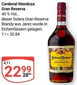 Globus Cardenal Mendoza Gran Reserva Angebot