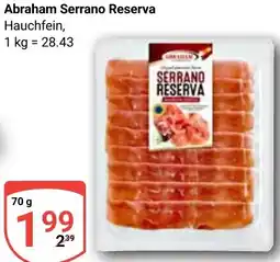 Globus Abraham Serrano Reserva Angebot