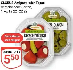 Globus GLOBUS Antipasti oder Tapas Angebot