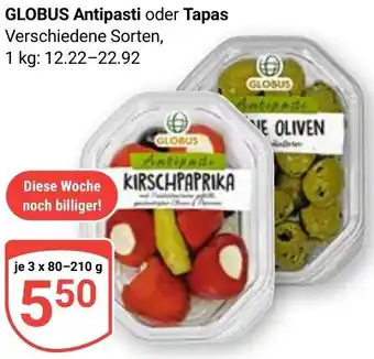 Globus GLOBUS Antipasti oder Tapas Angebot