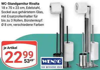 Globus WENKO WC-Standgarnitur Rivalta Angebot