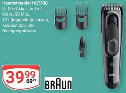 Globus BRAUN Haarschneider HC5530 Angebot