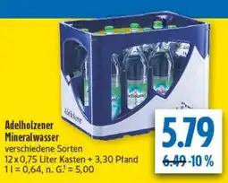 diska Adelholzener Mineralwasser Angebot