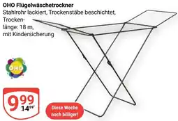 Globus OHO Flügelwäschetrockner Angebot