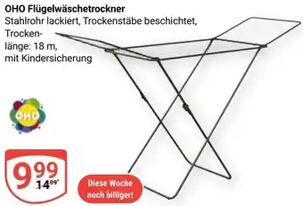 Globus OHO Flügelwäschetrockner Angebot