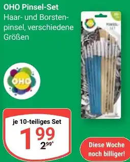 Globus OHO Pinsel-Set Angebot