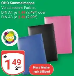 Globus OHO Sammelmappe Angebot