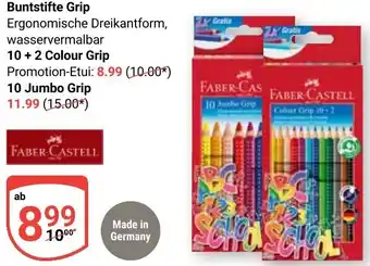 Globus FABER CASTELL Buntstifte Grip Angebot