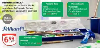 Globus Pelikan Deckfarbkasten K12 Angebot