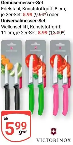 Globus VICTORINOX Gemüsemesser-Set oder Universalmesser Set Angebot