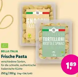 Biomarkt BELLA ITALIA Frische Pasta Angebot