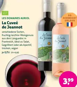 Biomarkt LES DOMAINES AURIOL La Cuveé de Jeannot Angebot