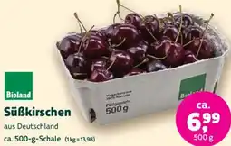 Biomarkt Bioland Süßkirschen Angebot