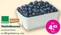 Biomarkt Heidelbeeren Angebot