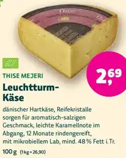 Biomarkt THISE MEJERI Leuchtturm Käse Angebot
