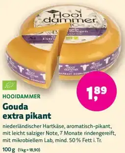 Biomarkt HOOIDAMMER Gouda extra pikant Angebot