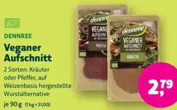 Biomarkt DENNREE Veganer Aufschnitt Angebot