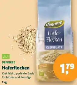 Biomarkt DENNREE Haferflocken Angebot