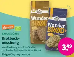 Biomarkt BAUCK MÜHLE Brotbackmischung Angebot