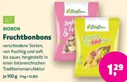 Biomarkt BIOBON Fruchtbonbons Angebot