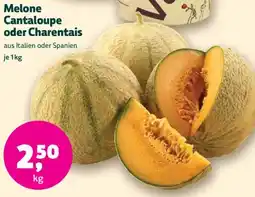 Biomarkt Melone Cantaloupe oder Charentais Angebot