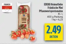 diska EDEKA Heimatliebe Fränkische Mini Pflaumenrispen tomaten Angebot