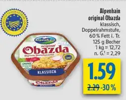 diska Alpenhain original Obazda Angebot
