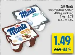diska Zott Monte Angebot