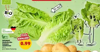 PENNY NATURGUT Deutsche Bio- Romana- Salatherzen Angebot