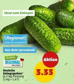 PENNY Marktliebe Deutsche Einlegegurken Angebot