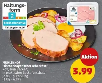PENNY MÜHLENHOF Frischer bayerischer Leberkäse Angebot