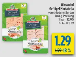 diska Wiesenhof Geflügel Mortadella Angebot