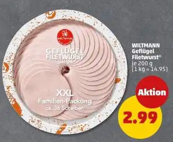 PENNY WILTMANN Geflügel Filetwurst Angebot