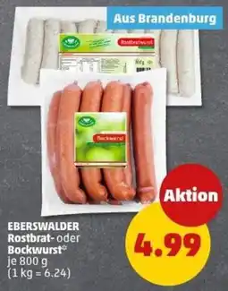 PENNY EBERSWALDER Rostbrat- oder Bockwurst Angebot