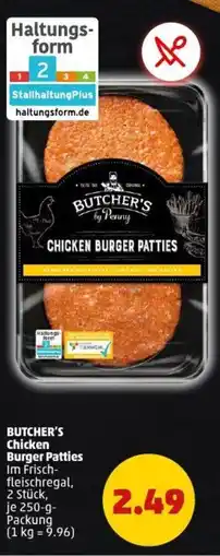 PENNY BUTCHER'S Chicken Burger Patties Angebot