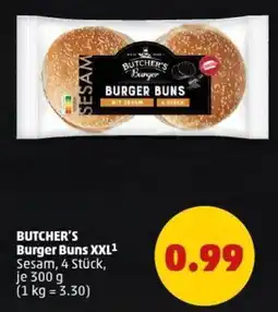 PENNY BUTCHER'S Burger Buns XXL Angebot