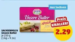 PENNY SACHSENMILCH Unsere Butter Angebot