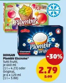 PENNY DOVGAN Plombir Eiscreme Angebot