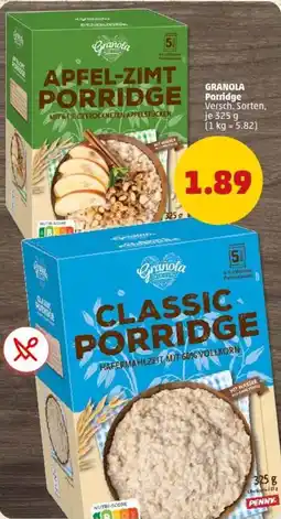 PENNY GRANOLA Porridge Angebot