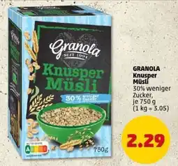 PENNY GRANOLA Knusper Müsli Angebot