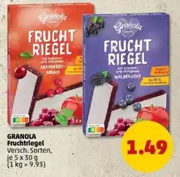PENNY GRANOLA Fruchtriegel Angebot