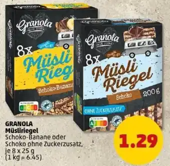 PENNY GRANOLA Müsliriegel Angebot