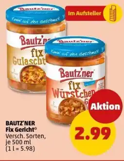 PENNY BAUTZ'NER Fix Gericht Angebot