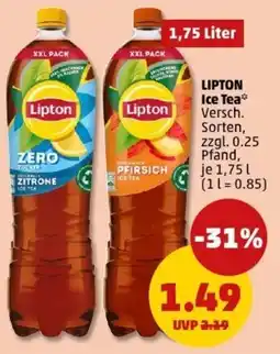 PENNY LIPTON Ice Tea Angebot